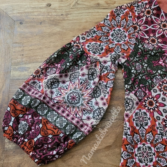 $148 NWT Vince Camuto Balloon 3/4 Sleeve Shift Dress - Picture 11 of 15